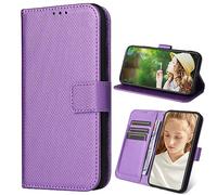 BAILI Coque pour Telstra T-Elite 5G Étui à Rabat en Cuir PU Portefeuille Housse Simili Cuir Flip Cover Fonction Stand Etuis Compatible avec Telstra T-Elite 5G, Diamant04