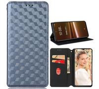 BAILI Coque pour ZTE Nubia Neo 2 5G, PU Portefeuille Étui Housse en Cuir Compatible avec ZTE Nubia Neo 2 5G, Carré4