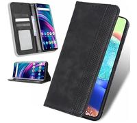 BAILI Coque pour ZTE Nubia P9 Pro 5G, Flip Cover Fonction Stand Etuis Compatible avec ZTE Nubia P9 Pro 5G, Noir