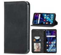 BAILI Doux Soyeux Coque pour Fairphone 5, Magnetique Cover Etui, Béquille, Titulaire de la Carte, Compatible avec Fairphone 5-01