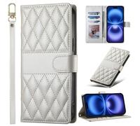 BAILI pour Realme C31 4G Étui avec Porte-Cartes de crédit, Case de Protection à Rabat en Cuir PU pour Realme C31 4G-Blanc