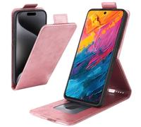 BAILI pour ZTE Nubia Neo 2 5G Étui Portefeuille avec emplacements pour Cartes, Fermeture magnétique, Case pour ZTE Nubia Neo 2 5G-Rose