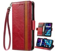 BAILI RFID Blocage Case pour Doogee Note56 Plus, Socle Cover, Magnétique Etui Portefeuille Coque pour Doogee Note56 Plus-009