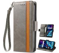 BAILI RFID Blocage Case pour Fairphone 6, Socle Cover, Magnétique Etui Portefeuille Coque pour Fairphone 6-007