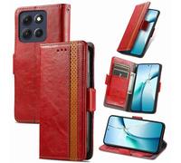 BAILI RFID Blocage Case pour Motorola Moto G17, Socle Cover, Magnétique Etui Portefeuille Coque pour Motorola Moto G17-003