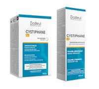 Bailleul | Bundle Anti-Chute Cheveux & Ongles | Cystiphane Fort Complément Alimentaire boîte de 120 comprimés + Cystiphane+ Shampoing Anti-Chute 200 ml