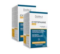 Bailleul | Cystiphane Anagen | Complément alimentaire | Favorise la croissance & la résistance des cheveux | Chute de cheveux chroniques | Cystine - Vitamine B6 | Lot de 2x 90 comprimés