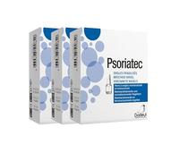 Bailleul Laboratoires | Psoriatec | Vernis à ongles pour ongles fragilisés | Restructure & reminéralise | Protège & renforce les ongles | Hydrosoluble, retrait à l'eau | Lot de 3 flacon de 3,3ml