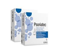 Bailleul Laboratoires | Psoriatec | Vernis à ongles pour ongles fragilisés | Restructure & reminéralise | Protège & renforce les ongles | Hydrosoluble, retrait à l'eau | Lot de 2 flacon de 3,3ml
