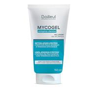 Bailleul | Mycogel | Gel lavant contre les mycoses cutanées | Nettoie, Apaise et Protège | Peaux et muqueuses génitales sensibles à tendance mycosique | Vegan | 150 ml