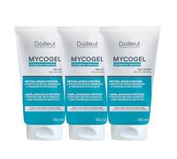 Bailleul | Mycogel | Gel lavant contre les mycoses cutanées | Nettoie, Apaise et Protège | Peaux et muqueuses génitales sensibles à tendance mycosique | Vegan | Lot de 3 x 150 ml