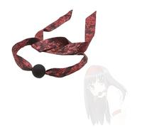 Bâillon à boule SM avec sangle réglable, idéal pour les soirées en couple