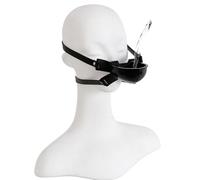 Baillon bouche en silicone avec entonnoir - Masque BDSM pour hommes et femmes - Gag urinaire fétichiste pour jeux SM, pissplay et bondage homosexuel