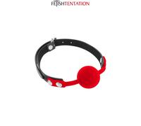 Baillon boule rouge - Fetish Tentation