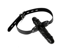 Baillon Gode Penis - Baillons S.M. Godemichet Double Noir