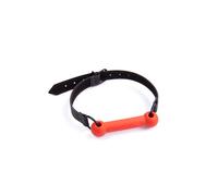 Baillon Os Doggie Bone en Silicone rouge