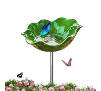 Bain à Abeilles en métal,Design Floral Anti-intempéries - Coupelles Nourrisseuses pour Abeilles - pour l'abreuvement des Oiseaux et colibris, extérieur, Jardin, arrière-Cour, Balcon, terrasse