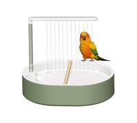Bain à oiseaux pour cage - PP, douche de perroquet à flux automatique | Bain à eau circulant à 26 trous, bain à perroquet pour conure, cocktail, parakeet, budgies, lovebird, macaw, usb powered