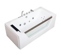 Bain à remous d'intérieur 170 x 80 cm design moderne | Chill Eco
