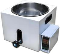 Bain à Température Constante Numérique à Élévation, Bain d'Huile/Eau avec Contrôle PID et Cuve INOX, Capacité 2L/3L/5L pour Laboratoire, Recherche Scientifique et Enseignement,3L