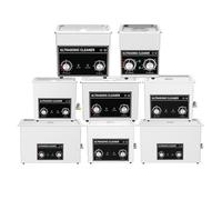 Bain à ultrasons 60 W-900 W 0,8 L 2 L 3 L 4 L 6 L 10 L 15 L 22 L 30 L Minuterie de chauffage Panier en acier inoxydable Machine de nettoyage ultra-nettoyante(080-22L-720W,AU)