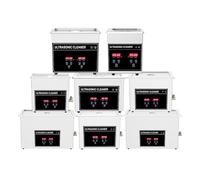 Bain à ultrasons numérique 900 W 0,8 L, 2 L, 3 L, 6 L, 10 L, 15 L, 22 L, 30 L, minuterie de chauffage, dégazage, panier de nettoyage, nettoyeur à ultrasons, outil de nettoyage(22L-840W,UK)