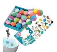 Bain Boule pour, Jeu Naturel de Bulles Colorées, Boule Effervescente pour Bain, Piscine Maison Jardin Moments en Famille Jeux Aquatiques