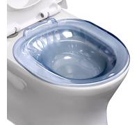Bain de bain Sitz, salle de Sitz pour les toilettes, coffre-fort portable sur la baignoire pour les hémorroïdes post-partum des soins privés, post-partum