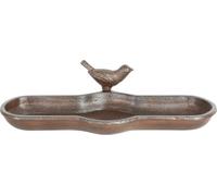 Esschert Design Baignoire pour oiseaux Fonte Marron BR25