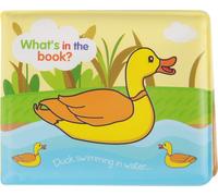 Bain de bébé livre en plastique larmeproof enfants jouets de douche de la dette précoce de jouets pour le temps (canard)