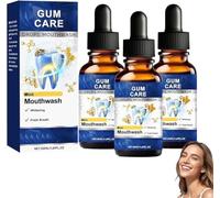 Bain de bouche concentré au venin d'abeille pour le soin dentaire, gouttes naturelles pour le soin des gencives, haleine fraîche, élimine la mauvaise haleine et traite les problèmes de gencives, pour