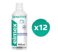 Bain de Bouche Elmex Sensitive Dents Sensibles - Pack de 12x400ml