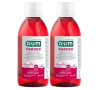 Bain de bouche GUM Paroex 0 12 % - Chlorhexidine - 2 x 300 ml