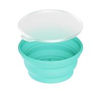Bain de glace en silicone avec couvercle pour réduire les cernes et rafraîchir la peau fatiguée pour les soins quotidiens de la peau Bol pliable