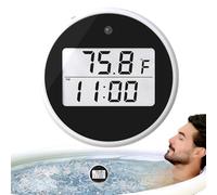Bain De Glace Flottant - Thermomètre Numérique Imperméable, Lecteur De Température De Piscine De Salle De Bain, Capteur De Minuterie D'effondrement Froid | Thermomètre D'eau Flottant Pour B