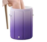 Bain de Pieds avec Bac de Trempage Immersion du Mollet Anti-Bascule