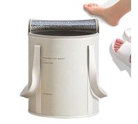 Bain De Pieds | Bac De Trempage Pliable Pour Pieds - Avec Base Antidérapante Et Conteneur Étanche Pour Soin Ménager Douche Circulation
