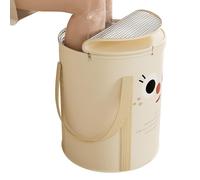 Bain de pieds - Bain de pieds pliable - Bain de pieds portable - Bac à soak thermique - Pour pédicure à la maison - Traitement de rétention d'eau - Receveur compact pour les résidences de voyage et de