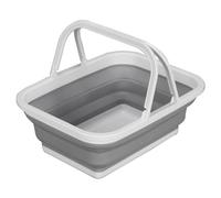 Bain de pieds - Bain de pieds pliable | Compact et léger avec points d'acupression | Seau de pédicure avec poignées | Seau avec poignées et points d' de massage pour sec craquelé