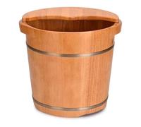 Bain de Pieds Barrel Seau de Bain de Pieds en Bois Soulage Les tensions, stabilise Les émotions, utilisé for Les Bains de Pieds(B)