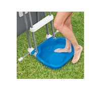 Bain de pieds de piscine 11,5 L 56x46x9 cm Bleu