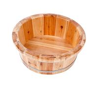 Bain de pieds en bois de cèdre pour la relaxation, le soulagement des douleurs musculaires et le rajeunissement de la peau