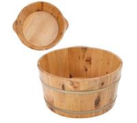 Bain de pieds en bois, seau de bain de pieds, relaxation, bien-être à la maison, massage, repose-pieds en bois pour la circulation sanguine, la beauté, convient pour adultes, spa, utilisation pédicure