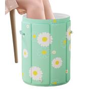 Bain de Pieds | Immersion du Mollet Anti-Bascule | Bac Pliable pour Bain de Pieds Spa | pour Seniors Femmes Hommes Personnes Âgées Athlètes Voyage Spa Centre Hôtel Dortoir Salle de