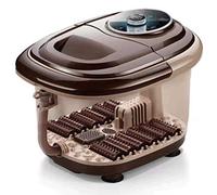 Bain de pieds massant - Bain chauffant, rouleaux de massage automatiques, vibrations, bulles, réglage numérique