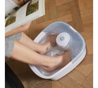 Bain de pieds massant par bouillonnement et vibrations
