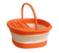 Bain De Pieds Pliants - Bain De Massage, Spa Portable Pour Les Pieds, Ban De Relaxation Profonde, Seau De Massage Pliable Pour Personnes Âgées, Femmes Âgées, Voyage, Hôtel, Salle De Bin, Maison, Soi