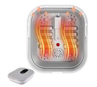 Bain de Pieds pour Trempage Masseur pédicure pliable avec jets à bulles | Bain spa pour pieds Pour Salon, Chambre, Bureau, Balcon, Lecture, Repos, Détente et Soins