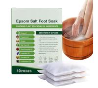 Bain De Pieds | Sel Apaisant Et Nettoyant Pour Les Pieds,Trempage Apaisant Pour Les - Pour Femmes Hommes Spa Salle De Bain Douche Routine Quotidienne Maison L'Entraînement