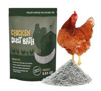 Bain de poussière pour poules - Contrôle des odeurs et poudre | Sable de bain de poussière pour poules pour une utilisation dans la maison et la cour, pour oiseaux, coqs